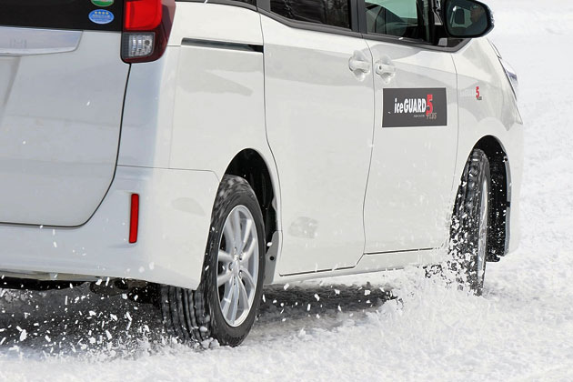 SUV用スタッドレスを雪上テスト！ ヨコハマタイヤ[ice GUARD SUV