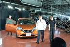 日産 ノート／2016年11月マイナーチェンジモデル・10月24日に開催されたラインオフ式
