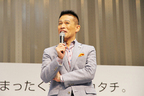 日産 新型ノートe-Power 発表会イベントに登場した俳優の柳沢慎吾さん[2016年11月2日／日産グローバル本社ギャラリー(神奈川県横浜市)]