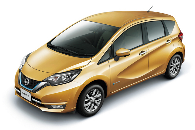 日産 新型ノート e-POWER/ギャラクシーゴールド(特別塗装色)
