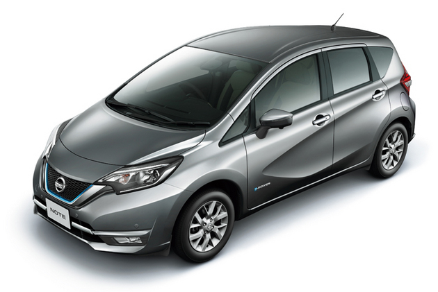 日産 新型ノート e-POWER/ダークメタルグレー