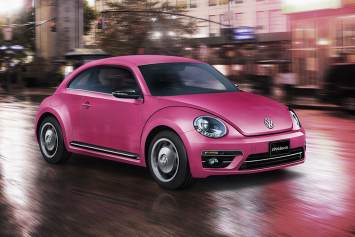 フォルクスワーゲン #PinkBeetle（ハッシュタグピンクビートル）