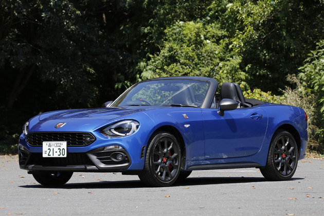Abarth 124 Spider(アバルト124スパイダー) AT&MTモデル 試乗レポート/今井優杏