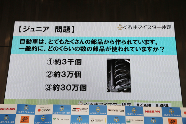 第4回くるまマイスター検定 ジュニアの例題