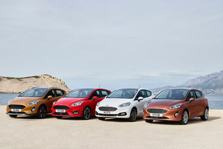 フォード 新型フィエスタを公開 1リッター3気筒モデルに気筒休止機構を搭載 新型車リリース速報 Mota