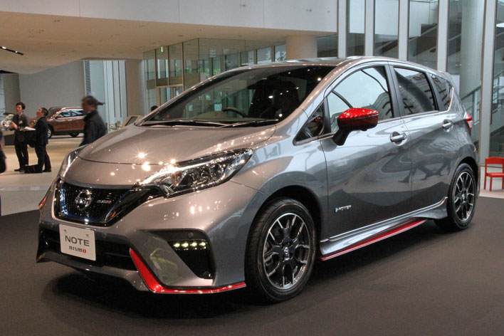 日産ノートe Powerにスポーティーなnismo モデルが登場 価格は245万円 業界先取り 業界ニュース 自動車ニュース22国産車から輸入車まで Mota