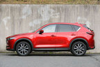 ＜マツダ 新型 CX-5 XD L Package[4WD／ボディカラー：ソウルレッドクリスタルメタリック／インテリアカラー：ピュアホワイト(本革)]＞