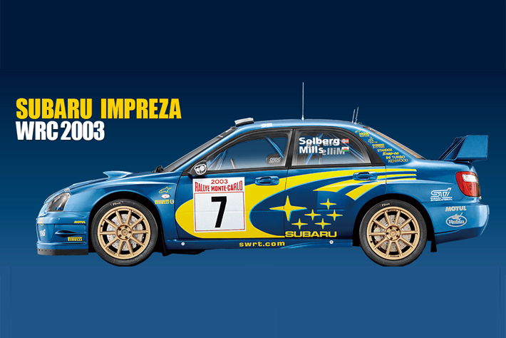 世界を制したスバル インプレッサ WRC2003がよみがえる！週刊『スバル