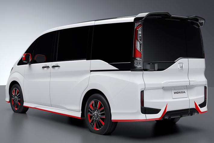 ホンダ 赤いアクセントの新型フリードモデューロxコンセプトなど東京オートサロン17に出品 画像ギャラリー No 4 業界先取り 業界ニュース 自動車ニュース22国産車から輸入車まで Mota