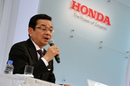 2016年2月のホンダ八郷社長会見の様子
