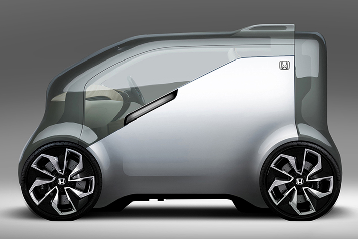 ホンダがCES2017で世界初公開する自動運転車「ニューヴィー （デザインスケッチ）」