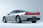 【2001年】NSX タイプS リア7:3(セブリングシルバー・メタリック)
