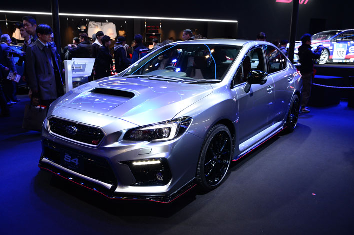 スバル、WRX S4のSTI Sport CONCEPTを東京オートサロン2017に展示【TAS2017】