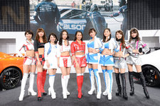 こんな機会滅多にない！NISSAN系GTレースクイーン勢揃い！！日産ブース【TAS2017】