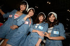 C-WEST GIRLSの(左から西村いちかさん、藤井みのりさん)GTNET GIRLSの(有馬綾香さん、千葉悠凪さん)