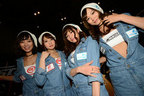 C-WEST GIRLSの(左から西村いちかさん、藤井みのりさん)GTNET GIRLSの(有馬綾香さん、千葉悠凪さん)