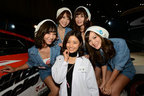 C-WEST GIRLSの(左から西村いちかさん、藤井みのりさん)GTNET GIRLSの(有馬綾香さん、千葉悠凪さん)