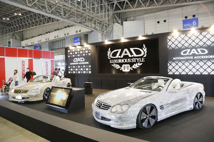 CRYSTAL BENZ SL600 GOLD/SILVER（D.A.D）