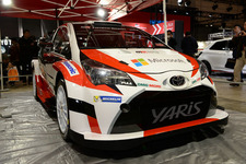 東京オートサロン2017で披露されたヤリスWRC