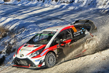 2017年FIA世界ラリー選手権(WRC)開幕戦ラリー・モンテカルロ（デイ2）