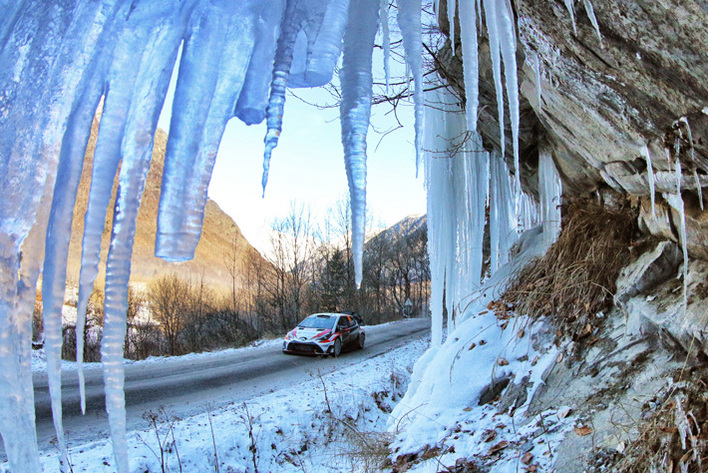 2017年FIA世界ラリー選手権(WRC)開幕戦ラリー・モンテカルロ(デイ2)