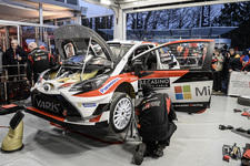 2017年FIA世界ラリー選手権(WRC)開幕戦ラリー・モンテカルロ（デイ2）