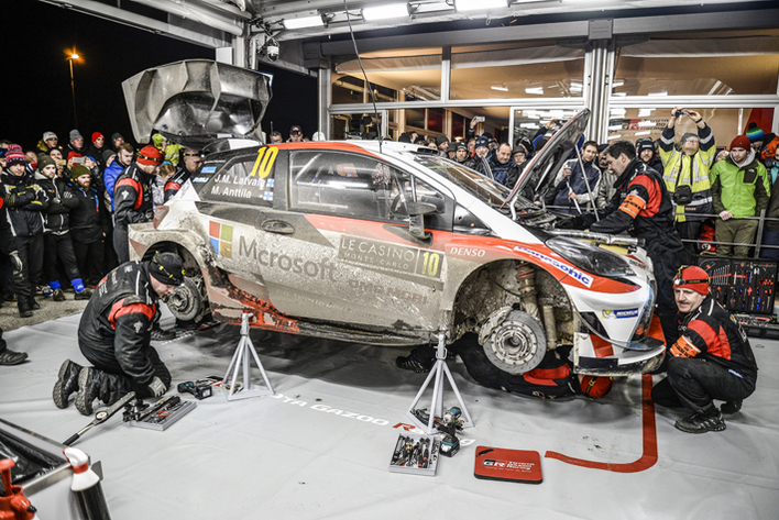 2017年FIA世界ラリー選手権(WRC)開幕戦ラリー・モンテカルロ(デイ2)