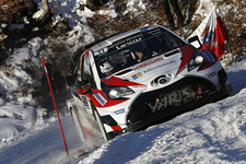 2017年FIA世界ラリー選手権(WRC)開幕戦ラリー・モンテカルロ（デイ3）