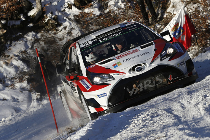 2017年FIA世界ラリー選手権(WRC)開幕戦ラリー・モンテカルロ（デイ3）