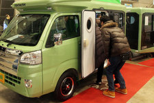 ＜新型「テントむし」(バンショップミカミ)＞軽自動車ベースのキャンピングカー「軽キャン」