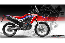 CRF250 RALLY（スケッチ）