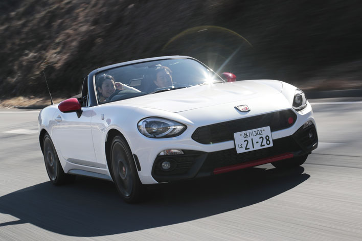 Abarth 124 Spider(アバルト124スパイダー) 試乗レポート／藤島知子