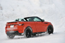 ＜RANGE ROVER EVOQUE CONVERTIBLE (レンジローバー イヴォーク コンバーチブル)＞ジャガー・ランドローバー・レンジローバー 雪上試乗 in 斑尾高原／レポート：今井優杏