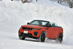 ＜RANGE ROVER EVOQUE CONVERTIBLE (レンジローバー イヴォーク コンバーチブル)＞ジャガー・ランドローバー・レンジローバー 雪上試乗 in 斑尾高原／レポート：今井優杏