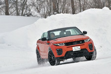 ＜RANGE ROVER EVOQUE CONVERTIBLE (レンジローバー イヴォーク コンバーチブル)＞ジャガー・ランドローバー・レンジローバー 雪上試乗 in 斑尾高原／レポート：今井優杏