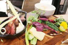 脂肪が少ない和牛イチボの贅沢ステーキ 美のロッシーニ風/4,500円