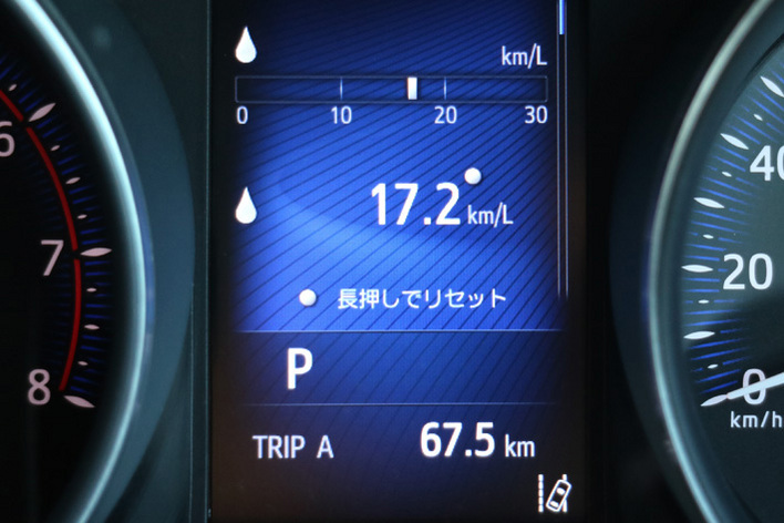 トヨタ C-HR ターボ 高速道路燃費テスト結果