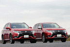 ＜右は2015年マイナーチェンジモデル(国沢光宏さん所有)＞三菱 新型 アウトランダーPHEV[2017年2月一部改良モデル] 試乗レポート／国沢光宏