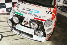 圭rally project 全日本ラリー選手権2017参戦車両の圭＆mCrt ABARTH500YH（ABARTH500 Rally R3T）