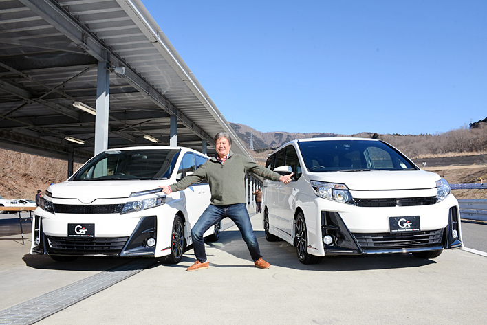 「ノアGʼs／ヴォクシーGʼs」「セレナライダー」「ステップワゴン Modulo X」徹底比較試乗／国沢光宏　［トヨタ ノア Si “Gʼs”／ヴォクシー ZS “Gʼs”］