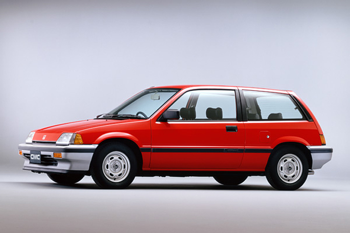 1983年に発売されたホンダ 3代目シビック