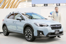 スバル 新型XV 発表会にて、株式会社SUBARU 代表取締役社長 吉永泰之氏