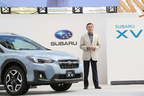 スバル 新型XV 発表会にて、株式会社SUBARU 代表取締役社長 吉永泰之氏