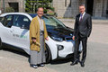 BMWの電気自動車「i3」が京都市長の公用車に