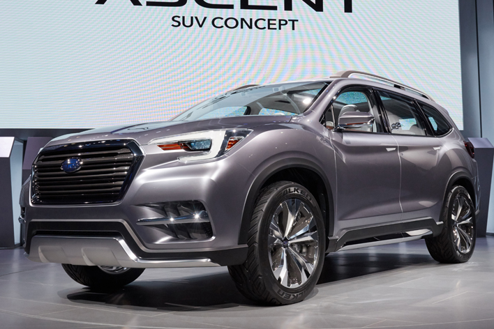 ハマーサイズ？スバル最大の3列シート新型SUV「ASCENT(アセント)」発表！【NYショー2017】