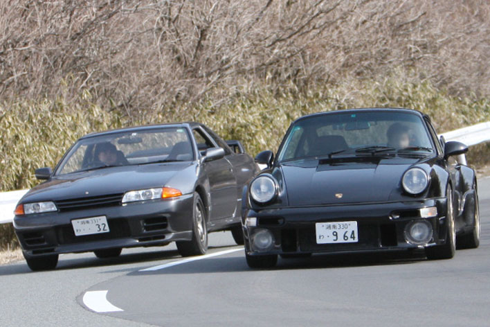 スカイラインGT-R、911ターボ