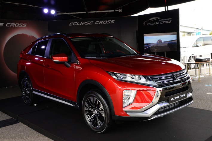 三菱 エクリプスクロス/モータースポーツジャパン2017で初披露された