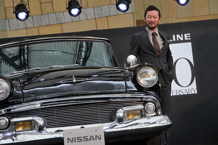 日産 スカイライン 誕生60周年イベント”SKYLINE TIMELINE”ゲスト:浅野忠信氏
