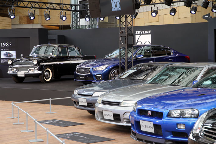 日産 スカイライン 誕生60周年イベント”SKYLINE TIMELINE”(2017年4月21日～24日／東京都港区・六本木ヒルズアリーナ)