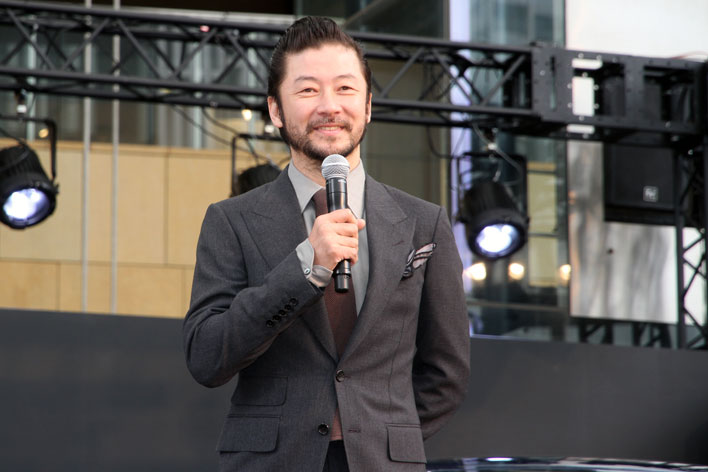 日産 スカイライン 誕生60周年イベント”SKYLINE TIMELINE”ゲスト:浅野忠信氏